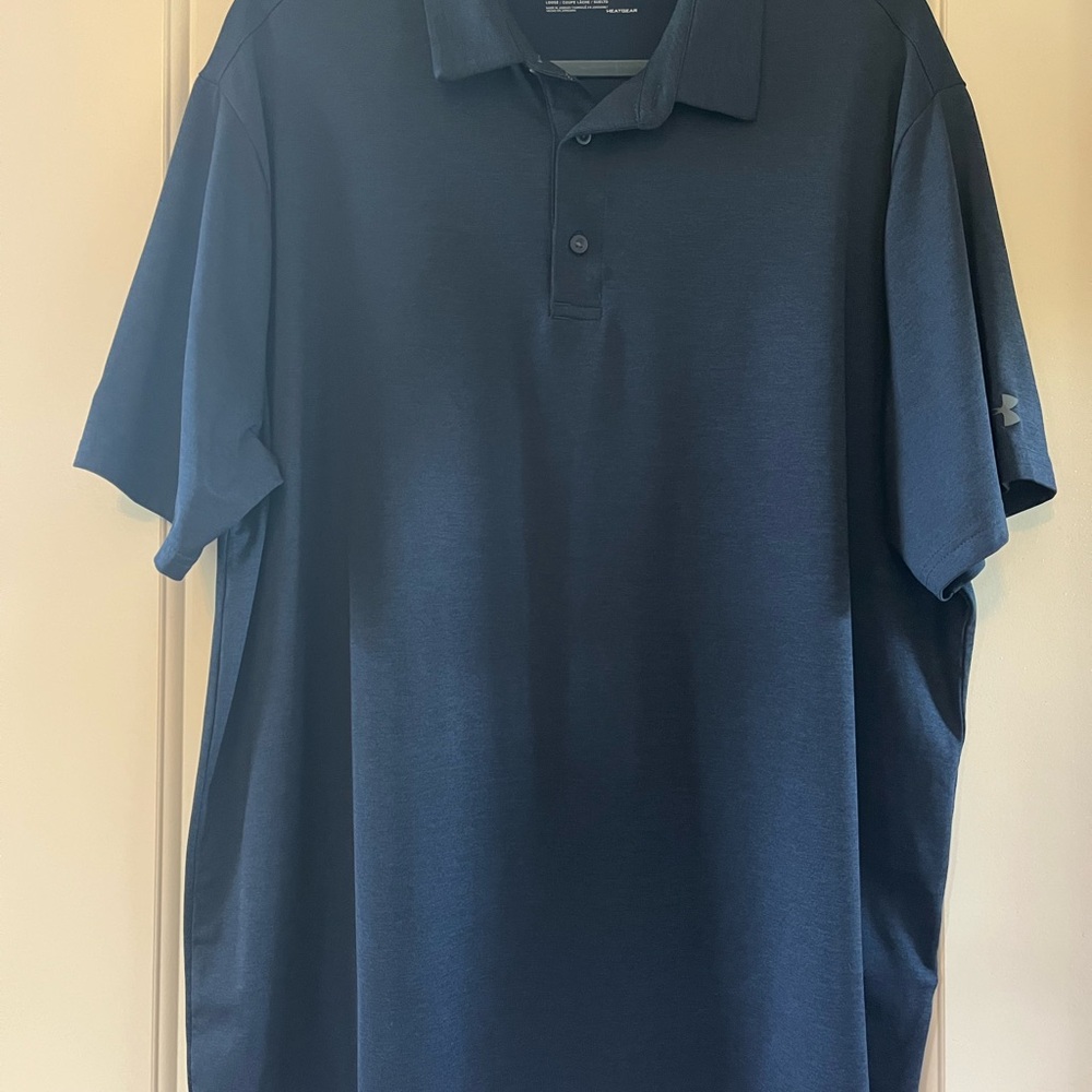 Under Armour Dark Blue Polo Shirt